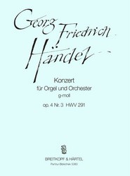 Orgelkonzert Nr. 3 g-moll op. 4/3 HWV 291