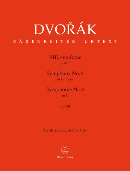 DVORÁK Sinfonie Nr. 8 G-Dur op. 88 (Partitur)