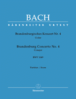 Brandenburgisches Konzert Nr. 4 BWV 1049