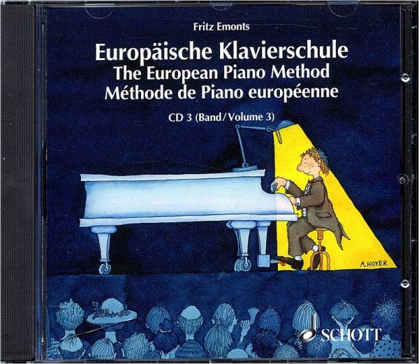 Europäische Klavierschule, CD zu Band 3