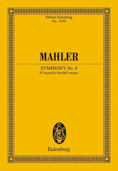MAHLER Sinfonie Nr. 8 Es-Dur