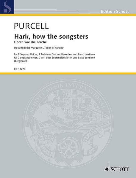 PURCELL Hark, how the songsters - Horch, wie die Lerche