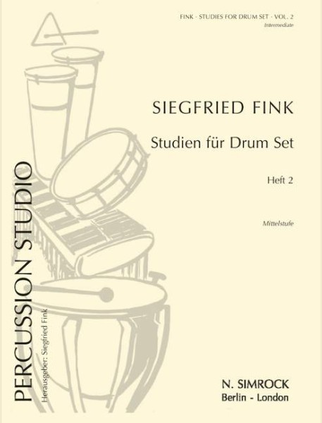 Studien für Drum Set Heft 2