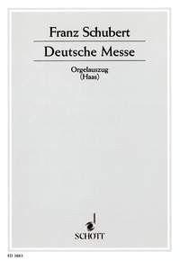 SCHUBERT Deutsche Messe