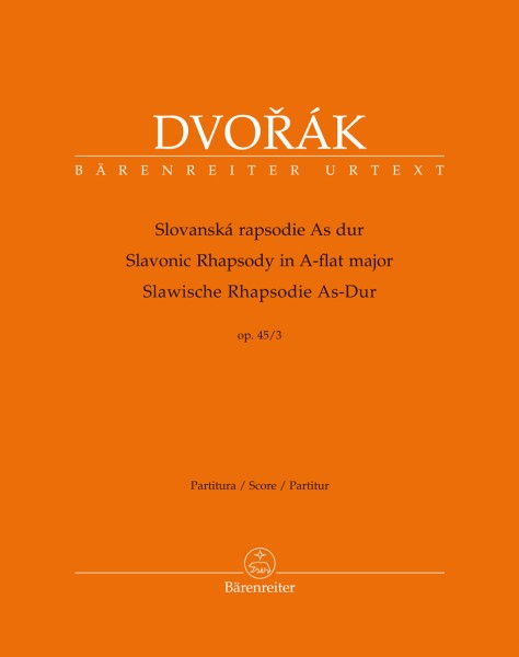 DVORÁK Slawische Rhapsodie As-Dur op. 45/3