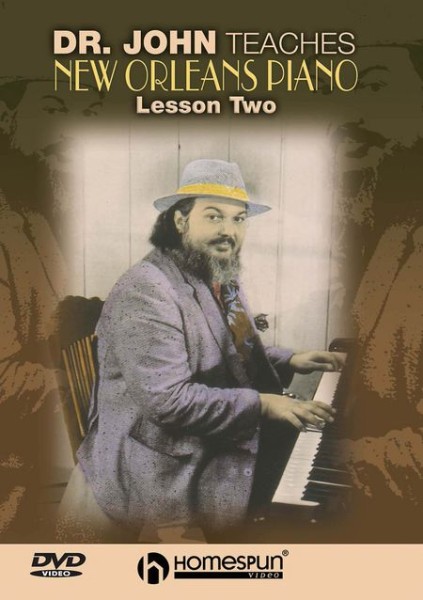 Dr. John Teaches New Orleans Piano Lesson 2 DVD